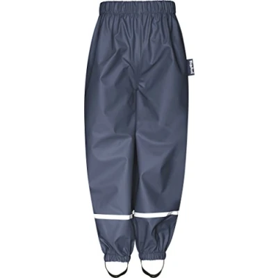Abbildung von Playshoes Wind und wasserdichte Regenhose Regenbekleidung Unisex Kinder,Marine Bundhose,80