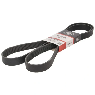 Abbildung von GATES Micro V 8PK2035 Keilrippenriemen 2035 8 Polyester, EPDM (Ethylen Propylen Dien Kautschuk) MERCEDES BENZ: R Class, ML S Class Saloon