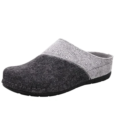 Abbildung von Rohde Damen Hausschuhe Softfilz Pantoffeln Rodigo 40 6031, Größe:40 EU, Farbe:Grau