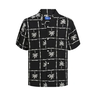 Abbildung von Jack &amp; Jones Jorluke Ocean Resort Hemd, Herren, Größe: Small, Black