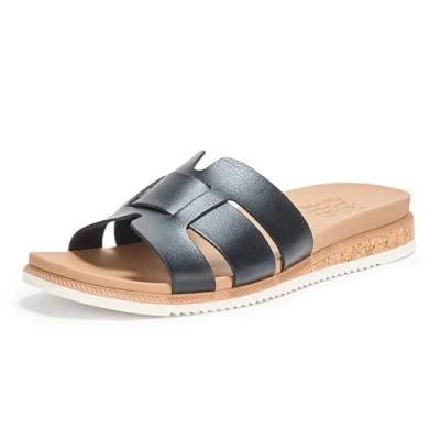 Abbildung von Skechers Desert KISS LOW Riemensandalette, Damen, Größe: 40, Black Schuhe