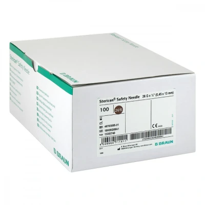 Abbildung von Sterican Safety Kanülen 26 Gx1/2 0,45x13 mm Eu
