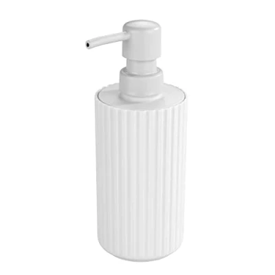 Abbildung von Allstar Seifenspender Minas Weiß Flüssigseifen Spender, Spülmittel Spender Fassungsvermögen: 0.28 l, Polypropylen, 7 x 18 cm,