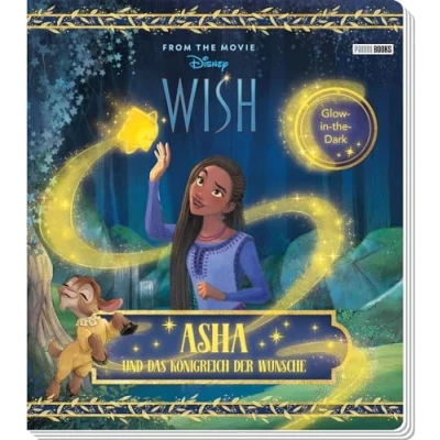 Abbildung von Disney Wish: Asha und das Königreich der Wünsche: Pappbilderbuch mit Glow in the Dark Effekten auf jeder Seite