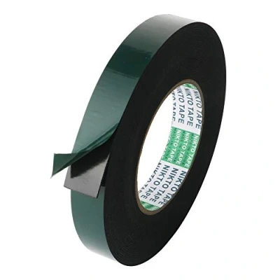 Abbildung von GTIWUNG Schaumstoff Montageband, Doppelseitiges Klebeband Schwarz, Schwammband Doppelseitig, Wasserdichte Montage mit Besonders Starke Klebkraft, 20mm x 10m