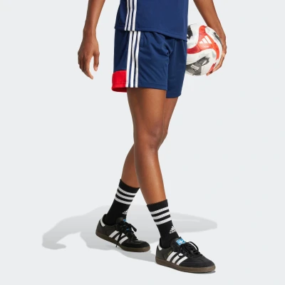 Abbildung von adidas Performance TIRO Essentials kurze Sporthose, Damen, Größe: XXS, Team navy blue red