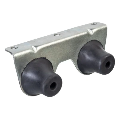 Abbildung von FEBI BILSTEIN 177054 Halter, Schalldämpfer EPDM (Ethylen Propylen Dien Kautschuk) nach Katalysator VOLKSWAGEN: Multivan 5 (7HM