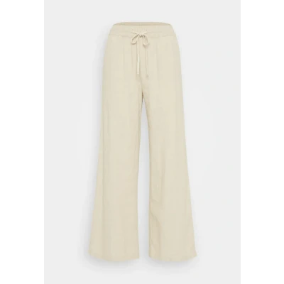 Abbildung von JDY Jdysay WIDE Stoffhose, Damen, Größe: XSx32, Oatmeal melange
