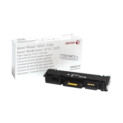 Abbildung von Xerox Original Phaser 3260 / Workcentre 3225 Schwarz Hoher Kapazität Tonerpatrone (3,000 Seiten) 106R02777
