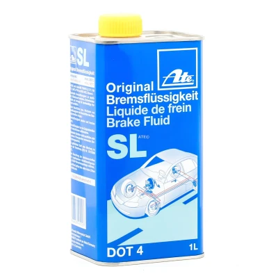 Abbildung von ATE DOT 4 03.9901 5802.2 Bremsflüssigkeit 1 VOLKSWAGEN: Sharan II, Polo III Hatchback, GOLF 2, AUDI: A4 B5 Saloon, B6 Avant, A1 Hatchback kfzteile,