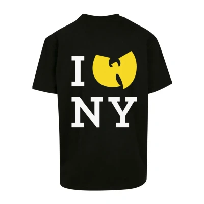 Abbildung von Mister Tee WU TANG Loves NY Oversize Tshirt print, Herren, Größe: Medium, Black