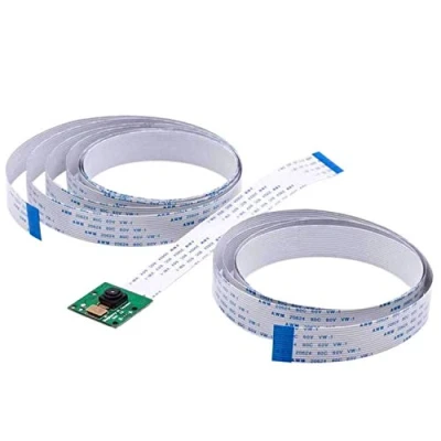 Abbildung von AZDelivery 1x Kamera Kit für Raspberry Pi mit 15cm Flexkabel, 50cm Flexkabel und 200cm