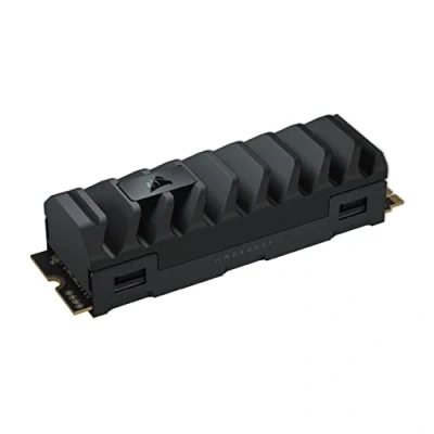 Abbildung von Corsair MP600 PRO XT 2 TB Gen4 PCIe x4 NVMe M.2 SSD (Sequenziellen Lesegeschwindigkeitenvon bis zu 7.100 MB/s sowie Schreibgeschwindigkeiten 6.800 MB/s, Hochdichter TLC NAND) Schwarz