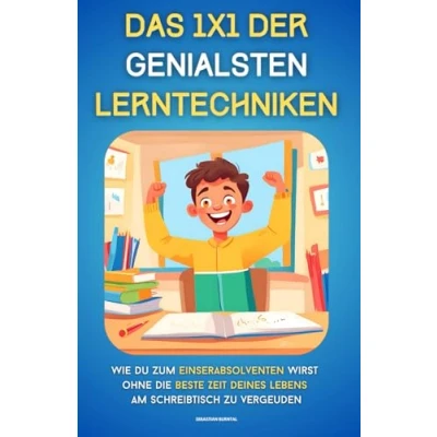 Abbildung von DAS 1X1 der GENIALSTEN LERNTECHNIKEN Clever lernen und Bestnoten erzielen: Wie Du zum Einserabsolventen wirst ohne die beste Zeit Deines Lebens ... Berufschancen in digitalen Welt, Band 1)