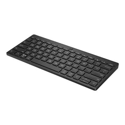 Abbildung von HP 350 Kompakte kabellose Tastatur für mehrere Geräte (Bluetooth 5.2, Windows, MacOS, iPadOS, Chrome OS, Android, iOS) QWERTY Spanisch, Schwarz