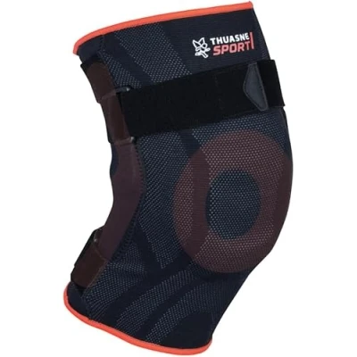 Abbildung von Thuasne Sport Ligamentäre Kniestütze Verletzungen, instabiles Knie Laterale starre Gelenkstützen Stützindex 5/5 CE Medizinprodukt M