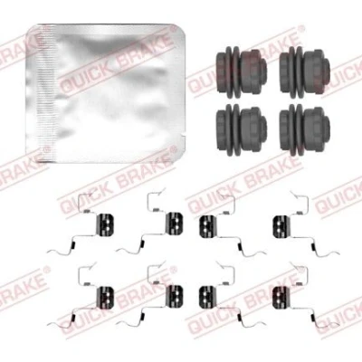 Abbildung von QUICK BRAKE 109 0156 Zubehörsatz, Scheibenbremsbelag TOYOTA: C HR, OPEL: Combo MPV