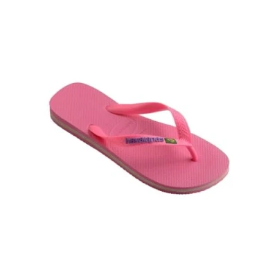 Abbildung von Havaianas Unisex Brasil Zehentrenner, Pink Electric, 45/46 EU