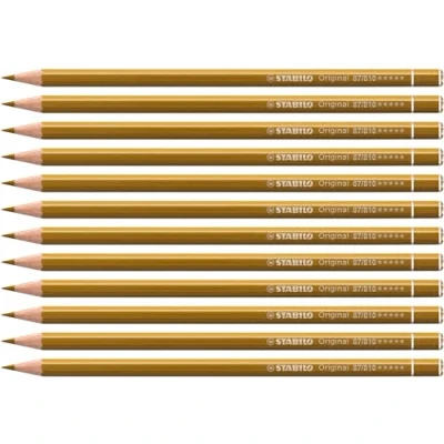 Abbildung von Premium Buntstift STABILO Original 12er Pack gold
