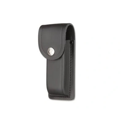Abbildung von Böker Manufaktur Solingen Leder Etui in der Farbe Schwarz Groß Bis Heftlänge 12 cm. Gruppe B