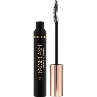 Abbildung von Catrice Pure False Lash Beyond Black Mascara, Nr. 010, Schwarz, langanhaltend, volumengebend, Falsche Wimpern Effekt, vegan, ohne Mikroplastikpartikel, Parfüm, Alkohol, 1er Pack (10ml)