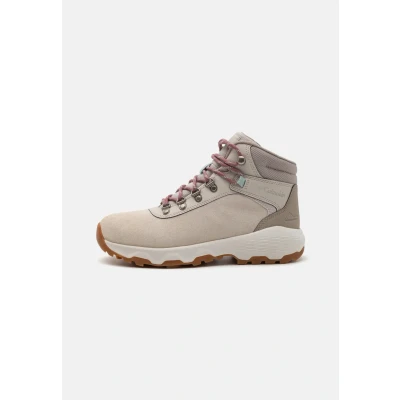 Abbildung von Columbia Newton Wander Hikingschuh, Damen, Größe: 37.5, Cloud grey/cool green Schuhe