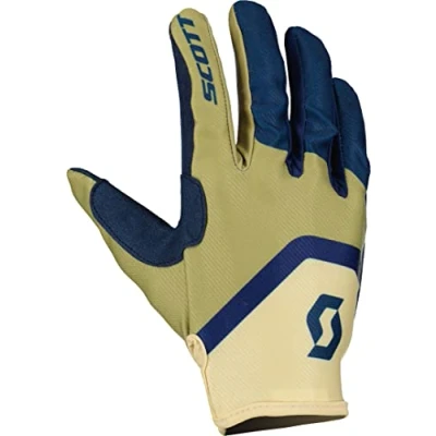 Abbildung von Scott 350 Track Evo Motocross Handschuhe, beige/blau, L