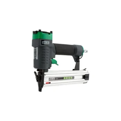 Abbildung von SALKI CSK B12 Druckluftnagler Pneumatische Nagelpistole, Holznagler für Schreinerei, kompatibel mit BRAD AX 1,2 Nägeln von 10 bis 50 mm.