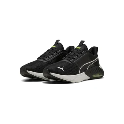 Abbildung von PUMA Unisex X Cell NOVA FS Straßen Laufschuh, Black Yellow ALERT, 39 EU