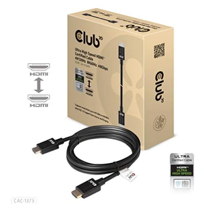 Abbildung von Club 3D Ultra High Speed HDMI 10K 120Hz Kabel 48Gbps 26AWG St./St. 3m