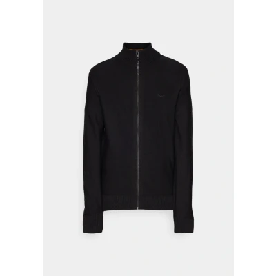 Abbildung von BOSS AVAC Strickjacke, Herren, Größe: Large, Black