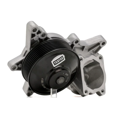 Abbildung von SKF VKPC 88303 Wasserpumpe mit Dichtungen Kunststoff für Keilrippenriementrieb BMW: 5 Saloon, Touring, X5