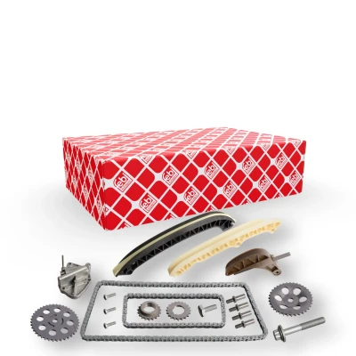 Abbildung von FEBI BILSTEIN 107691 Steuerkettensatz Simplex, Kette geschlossen SKODA: Fabia 2, 1 Combi, VOLKSWAGEN: Polo IV Hatchback, Fox Hatchback