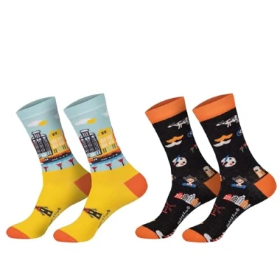 Abbildung von Damen Jungen Mädchen Socken (2 Paar) witzig bunt 36 41 Holland