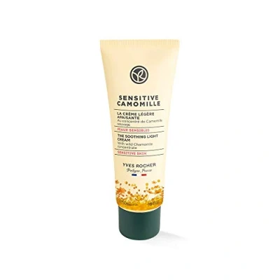 Abbildung von Yves Rocher SENSETIVE CAMOMILLE Leichte beruhigende Gesichtscreme Stärkt die Haut Creme für empfindliche 50 ml