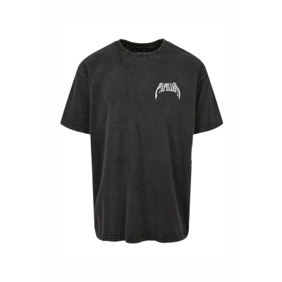 Abbildung von Upscale by Mister Tee Origami Tshirt print, Herren, Größe: Large, Acid black