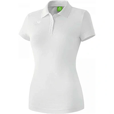 Abbildung von Erima Damen Teamsport Poloshirt, Weiß, 34 EU