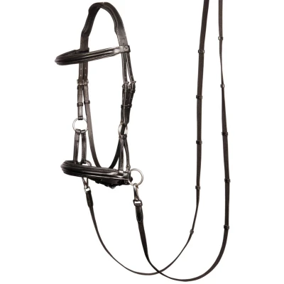Abbildung von Harry&#039;s Horse Trense, gebisslos, Schwarz Full