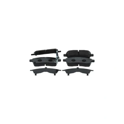Abbildung von BOSCH 0 986 460 075 Bremsbelagsatz Low Metallic mit integriertem Verschleißwarnkontakt SUZUKI: Ignis III