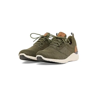 Abbildung von Mustang Sneaker low khaki, Herren, Größe: 43, Khaki Schuhe