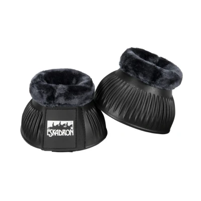 Abbildung von Eskadron Hufglocken Eva Faux Fur Schwarz M