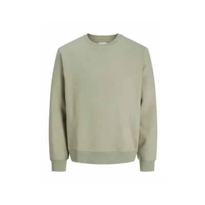 Abbildung von Jack &amp; Jones Jjestar CREW NECK Sweatshirt, Herren, Größe: Large, Seagrass