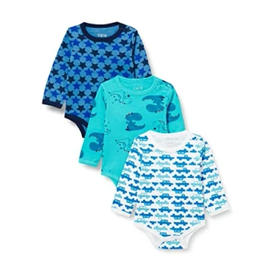 Abbildung von Care Baby Body Langarm aus 100% Baumwolle (3er Pack), 86 (18 Monate)