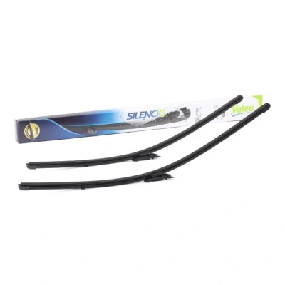 Abbildung von Scheibenwischer Valeo Silencio X.trm, Flat Blade Set 574361 vorne Rahmenlos Top Lock MERCEDES BENZ: Sprinter 3.5 T Van