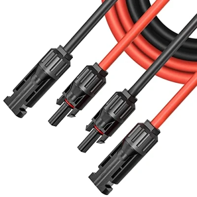 Abbildung von Gbformat Solarkabel 6mm2,Verlängerung 6MM²3Meter, Solarstecker Solarkable Verlängerungskabel,pv Kabel 6mm2,IP67 Photovoltaik Stecker