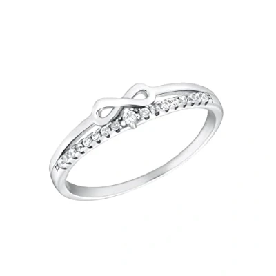 Abbildung von Amor Fingerring »2035634/ 35/ 36/ 37/ 38«, mit Zirkonia (synth.)