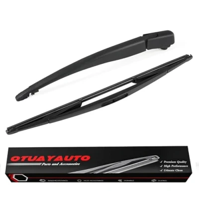 Abbildung von OTUAYAUTO Heckscheibenwischer Kompatibel mit Meriva A 03 10, B 10 18, Scheibenwischer Hinten Wischerarm Wischerblätter, Länge: 410mm