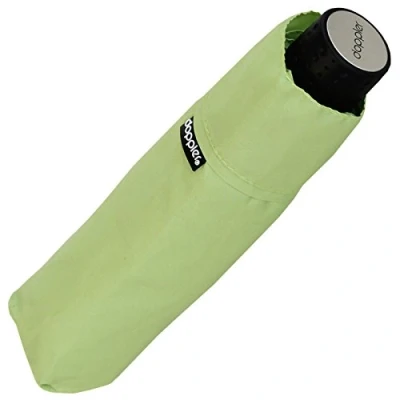 Abbildung von Doppler Regenschirm Mini Taschenschirm Havanna Stick Sommergrün