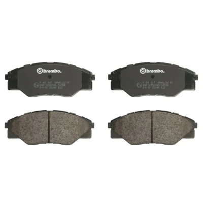 Abbildung von BREMBO P 83 137 Bremsbelagsatz exkl. Verschleißwarnkontakt ohne Zubehör TOYOTA: HILUX 3 Pick up, Pritsche/Fahrgestell (KUN1, TGN3, TGN2, TGN1,