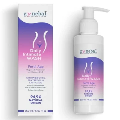 Abbildung von 300 ml Prebiotic Intim Waschlotion Damen PH 4.5 Intimpflege Waschgel für junge Frauen gegen Juckreiz und Scheidentrockenheit Intimseife Intimbereich mit Teebaumöl ohne parfum